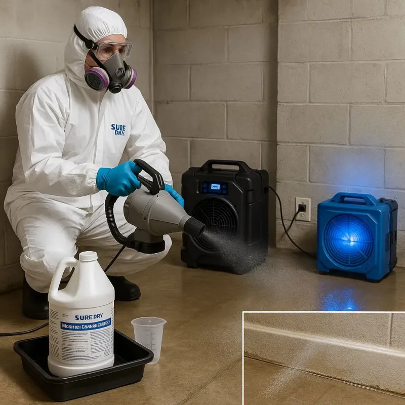 Sanitization and Odor Removal process in South Monroe, MI