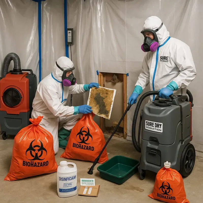 Contaminated Water Handling Protocols process in South Monroe, MI